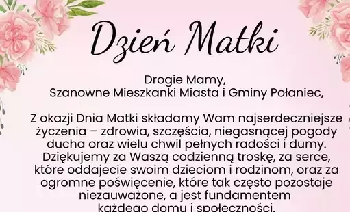 życzenia dla mam