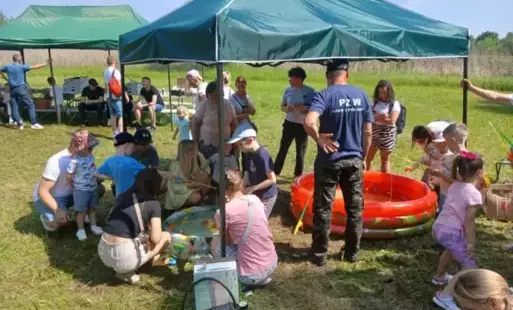 Zdjęcie do Wędkarski Dzień Dziecka w Połańcu &ndash; wsp&oacute;lna inicjatywa K&oacute;ł Wędkarskich nr 25 i 32