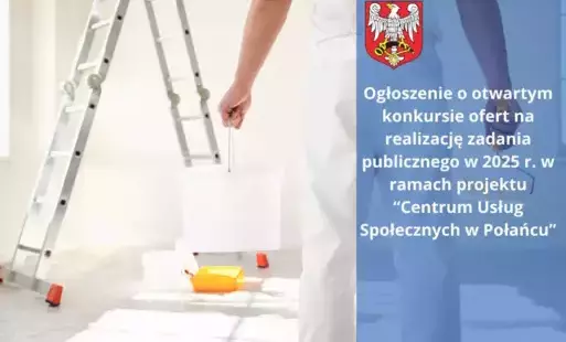 Zdjęcie do Zmiana do Ogłoszenia konkursowego na realizację zadania publicznego w 2025 roku
