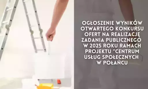Zdjęcie do Ogłoszenie wynik&oacute;w otwartego konkursu ofert