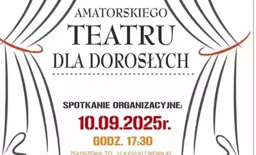 Zdjęcie do Zapraszamy na Teatr Amatorski