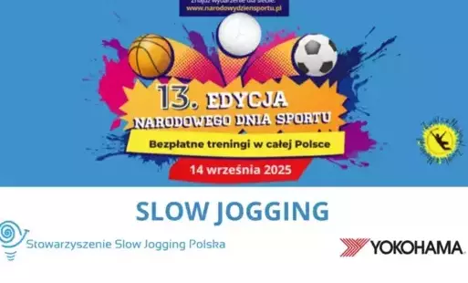 Zdjęcie do II Otwarty trening slow Jogging - bieganie z uśmiechem  dla zdrowia i witalności z okazji obchod&oacute;w Narodowego Dnia Sportu