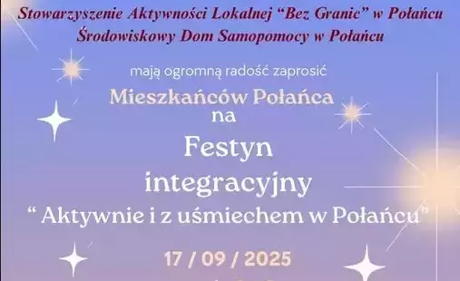 Zdjęcie do Festyn integracyjny &bdquo;Aktywnie i z uśmiechem w Połańcu&rdquo;