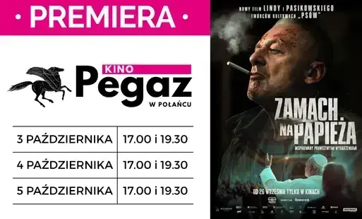 Zdjęcie do &quot;Zamach na papieża&quot; w Kinie &quot;Pegaz&quot; w Połańcu