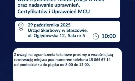 Zdjęcie do Zaproszenie na szkolenie: Krajowy System e-Faktur (KSeF)
