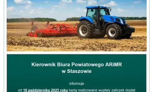 Zdjęcie do ARiMR realizuje zaliczki &ndash; wypłaty w toku