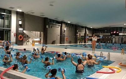 Zdjęcie do Zajęcia z aqua aerobiku na Pływalni Delfin w Połańcu 