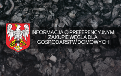 Zdjęcie do Informacja o preferencyjnym zakupie węgla dla gospodarstw domowych
