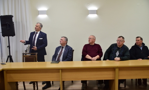 Zdjęcie do Spotkanie dotyczące prac drogowych w rejonie garaży w Połańcu