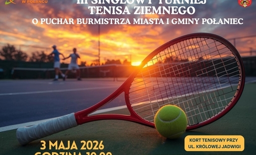 Zdjęcie do Wiosenny Turniej Tenisa o Puchar Burmistrza
