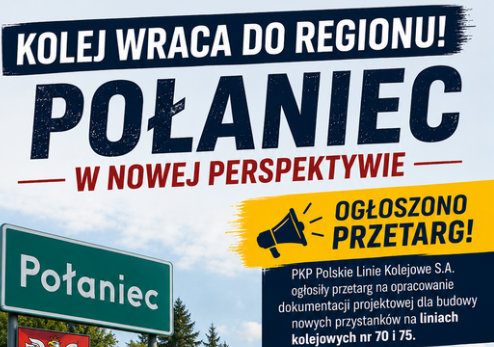 Zdjęcie do Rusza kolejowa inwestycja w regionie. PKP ogłosiły ważny przetarg dla linii 70 i 75