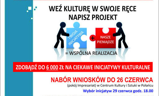 Zdjęcie do Weź kulturę w swoje ręce! Rusza konkurs &bdquo;Kultura w rytmie mieszkańc&oacute;w&rdquo;