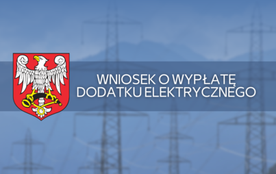 Zdjęcie do Wniosek o wypłatę dodatku elektrycznego  