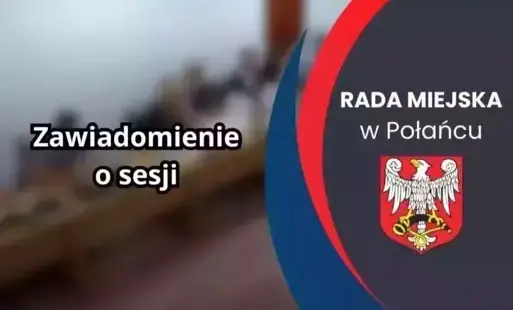 Zdjęcie do Sesja Rady Miejskiej - zawiadomienie