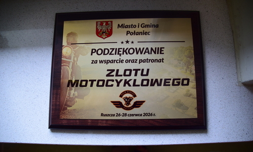 Zdjęcie do Podziękowanie za wsparcie Zlotu Motocyklowego