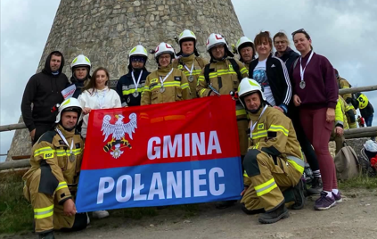 Zdjęcie do Nasi strażacy na szczycie Śnieżnika! Szczytny cel połączył siły