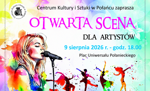 Zdjęcie do  OTWARTA SCENA DLA ARTYST&Oacute;W &ndash; scena czeka na Ciebie!