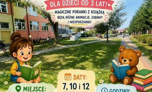Zdjęcie do Czytanie na trawie &ndash; wakacyjne poranki z książką! 