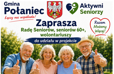 Zdjęcie do &bdquo;Połączmy pokolenia &ndash; działajmy razem!&rdquo;.  Rusza bezpłatny projekt dla mieszkańc&oacute;w Gminy Połaniec. Dokumenty rekrutacyjne 