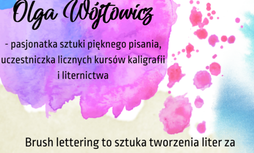 Zdjęcie do Brush lettering - warsztaty kaligrafii wsp&oacute;łczesnej w Bibliotece