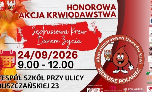 Zdjęcie do Honorowa Akcja Krwiodawstwa już 24 września 
