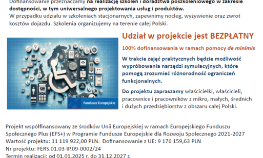 Zdjęcie do  Projekt dla przedsiębiorc&oacute;w