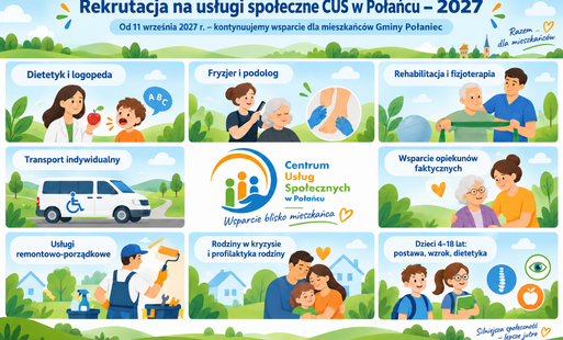 Zdjęcie do Usługi CUS w Połańcu dostępne także w 2027 roku &ndash; zapraszamy mieszkańc&oacute;w do korzystania ze wsparcia