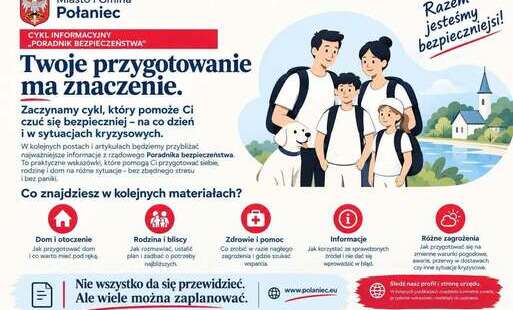 Zdjęcie do  Zaczynamy cykl &bdquo;PORADNIK BEZPIECZEŃSTWA&rdquo; 