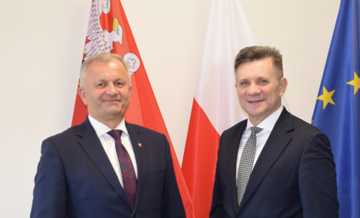 Zdjęcie do Senator RP Jacek Włosowicz z wizytą roboczą w Połańcu