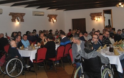 Zdjęcie do Wieczerza Wigilijna Uczestnik&oacute;w Warsztatu Terapii Zajęciowej w Połańcu