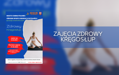 Zdjęcie do Zajęcia Zdrowy Kręgosłup