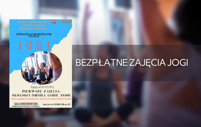 Zdjęcie do Bezpłatne zajęcia Jogi
