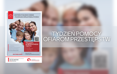 Zdjęcie do Tydzień Pomocy Ofiarom Przestępstw