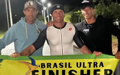 Zdjęcie do Zrobił to! Rafał Godzwon przekroczył metę Brasil Ultra Tri! 