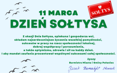 Zdjęcie do Życzenia z okazji Dnia Sołtysa