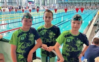 Zdjęcie do Sukcesy Kajmana Połaniec na wielkim finale Og&oacute;lnopolskich Zawod&oacute;w Pływackich "Od Młodzika do Olimpijczyka"