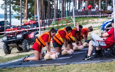 Zdjęcie do XX Otwarte Mistrzostwa Wojew&oacute;dztwa Świętokrzyskiego Grup Szybkiego Reagowania na Wodzie ,,Chańcza 2022&rdquo;