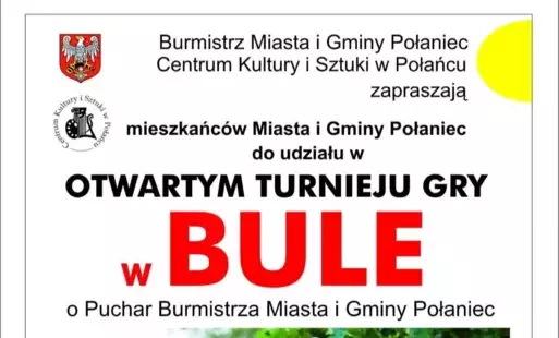Zdjęcie do Zapraszamy na- Turniej w bule dla senior&oacute;w