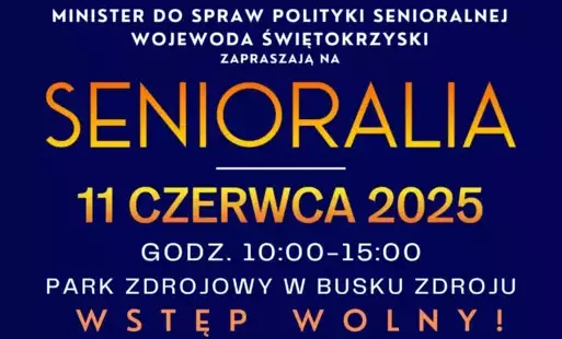 Zdjęcie do &bdquo;SENIORALIA&rdquo; w Parku Zdrojowym w Busku-Zdroju &ndash; święto aktywności i międzypokoleniowej integracji