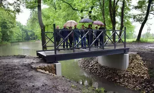 Zdjęcie do Odbi&oacute;r końcowy dużego stawu położonego w zabytkowym parku w Ruszczy
