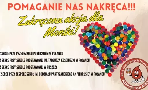 Zdjęcie do Zakręcona Akcja dla Moniki