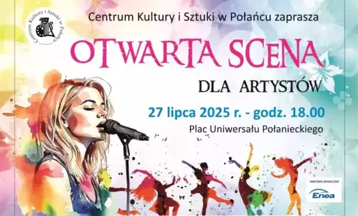 Zdjęcie do Zapraszamy na Otwartą Scenę dla Artyst&oacute;w