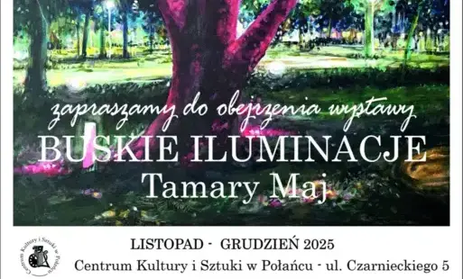 Zdjęcie do Zapraszamy do obejrzenia wystawy "Buskie Iluminacje" TAMARY MAJ