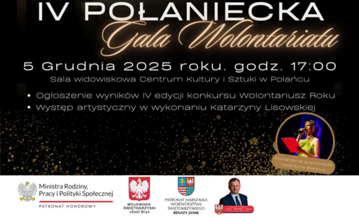 Zdjęcie do IV Połaniecka Gala Wolontariatu &ndash; święto ludzi o wielkich sercach