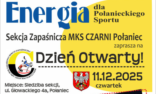 Zdjęcie do Złap sportową energię! Dzień Otwarty w MKS Czarni Połaniec