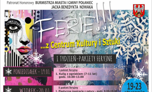 Zdjęcie do Ferie z Centrum Kultury i Sztuki w Połańcu