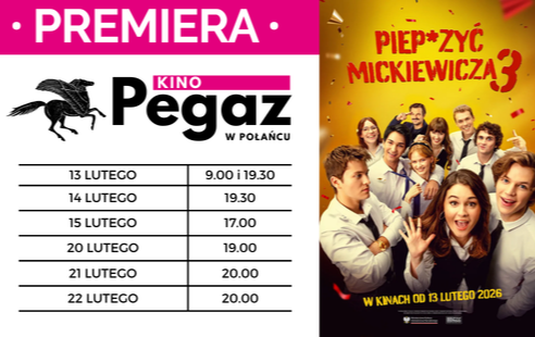 Zdjęcie do Premiera w kinie Pegaz 