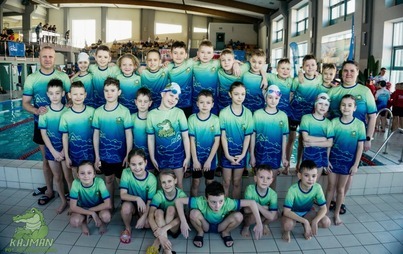 Zdjęcie do Pływacy Kajman Połaniec najlepsi w pierwszej rundzie Małej Świętokrzyskiej Ligi Pływackiej!