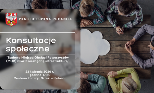 Zdjęcie do Budowa Miejsca Obsługi Rowerzyst&oacute;w (MOR) wraz z niezbędną infrastrukturą" - zapraszamy na konsultacje społeczne