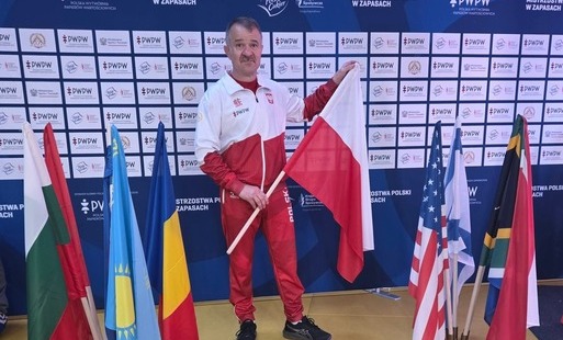 Zdjęcie do Tadeusz Szkwarek ze złotem Światowego Festiwalu Zapas&oacute;w